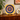 Vintage Petra Ceramics New Zealand square serving platter with colourful concentric rings