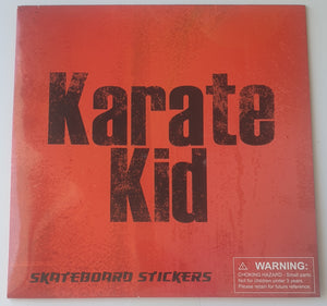 Karate Kid Skateboard Sticker Set