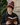 Harry Potter Gryffindor black and white beanie with red pom pom