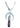 Amethyst Crescent Moon Necklace planet retro nz