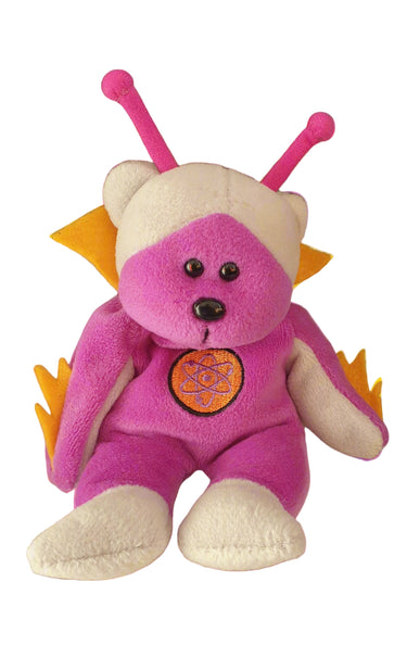 BK Beanie Kids Bear - Al the Alien Bear (2000) New Vintage Collectibles Toys Planet Retro NZ