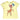 Yellow t-shirt with a cartoon deer design and a visible tag on a white background