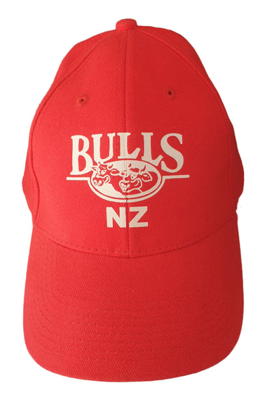 Bulls NZ Red Souvenir Baseball Cap New Vintage Accessories Planet Retro NZ