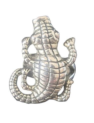 Crocodile Metal Unisex Ring New Vintage Jewelry NZ Planet Retro NZ