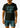 Man wearing a black t-shirt with 'The Dambusters' design on a white background