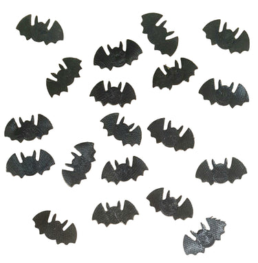 Iron On Patches - 18 Tiny Black Bats Planet Retro NZ