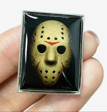 Jason Voorhees Friday the 3th enamel pin brooch