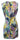 Jendi Mustard Tropical Flowers Dress (Small) New Vintage Clothing Planet Retro NZ 2