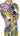 Jendi Mustard Tropical Flowers Dress (Small) New Vintage Clothing Planet Retro NZ 3