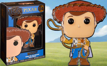 Pop Pin - Woody Toy Story Enamel Pin / Brooch Planet retro new vintage accessories NZ