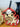 A colorful luggage tag featuring an animated dog character wearing a sailor outfit.