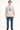Man wearing a gray t-shirt with a graphic design on a white background