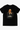 Black t-shirt with a graphic of a man and text 'Take my strong hand' on a white background