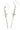 Silver Daggers Hook Earrings Planet Retro Vintage NZ