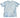 Blue tie-dye t-shirt on a white surface