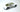 White toy car with black accents on a white background