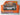 Matchbox toy car packaging with a white convertible car inside on an orange background.