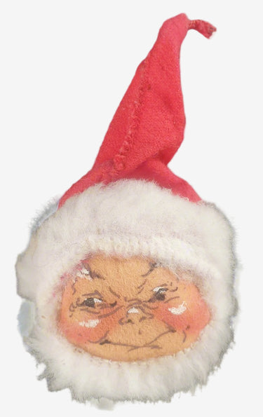 Vintage Christmas USA Annalee Santa (1964) Ornament Planet Retro NZ