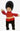 Vintage Knitted Marching Band Man Toy Plush Planet Retro NZ