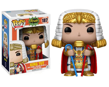 Funko Pop! King Tut figure with packaging on a white background