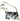 black white cowhide leather shoulder bag vintage accessories planet retro nz 3
