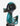 Vintage Blue Mountain Pottery green duckling ceramic figurine, 14cm tall, front view