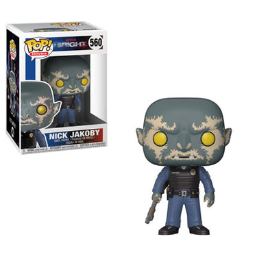 Funko Pop! vinyl figure of Nick Jakoby from the Netflix TV series Bright with packaging.
