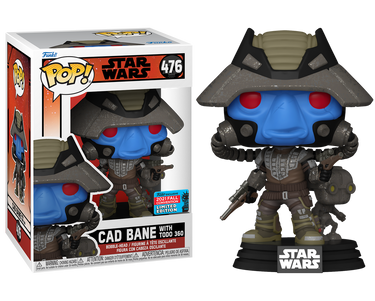 Cad Bane with Todo 360 #476 Star Wars Funko Pop collectible in original box