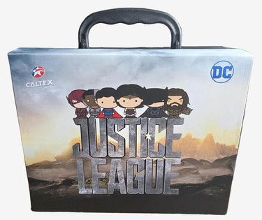 Caltex DC Justice League collector set with six character cars and display case