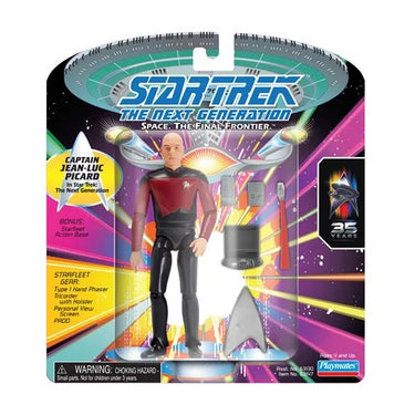 Captain Jean-Luc Picard Star Trek The Next Generation 2022 Playmates action figure on original blister card
