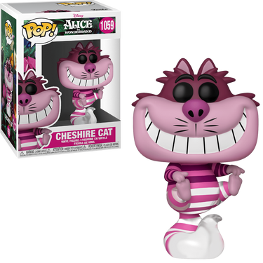 Cheshire Cat Funko Pop! vinyl figure with packaging on a white background