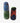 Cubist-style ceramic salt and pepper set featuring colourful abstract faces, late 20th century design.