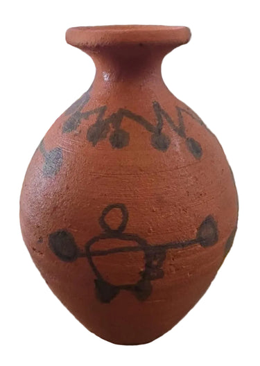 David Griffith Nelson NZ studio pottery vase front view