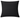 Día de los Muertos Village Black cushion cover plain charcoal back studio view