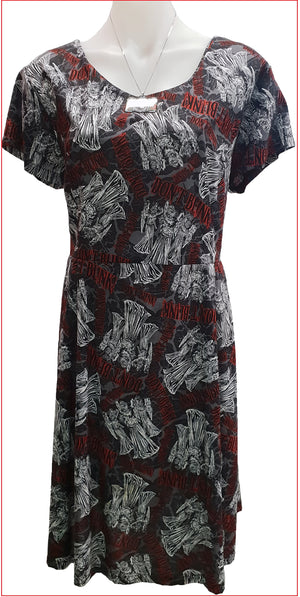 Weeping Angels Doctor Who Audrey Dress - Planet Retro Original