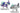 Model Kit: Egg Plane Series - F-15 Eagle JASDF #60511 (2 kits) Planet Retro NZ