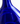 Small round production blemish in Erik Höglund attributed cobalt blue face bottle