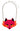 erstwilder fleur foxy flame necklace new vintage accessories jewellery planet retro nz