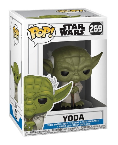 Star Wars The Clone Wars Yoda #269 Funko Pop vinyl figure, first product image
