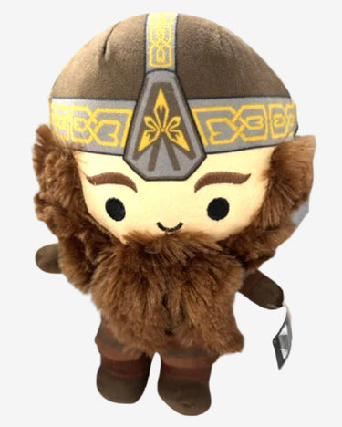 Gimli Lord of the Rings plush 26cm dwarf character soft toy with helmet and beard