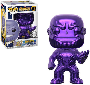 Pop Vinyl - Thanos (Purple Chrome) #289 Planet Retro NZ