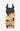 hand carved african cattle god figure wooden tribal decor textured fibre detail 20cm