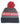 Harry Potter Gryffindor black and white beanie with red pom pom