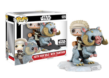 Hoth Han Solo with Tauntaun Star Wars Funko Pop 125 boxed collectable