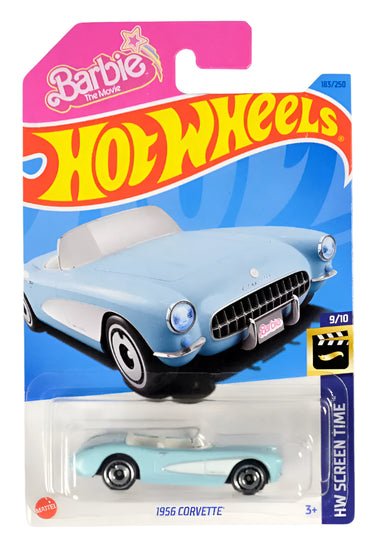 hot wheels 1956 corvette convertible barbie movie new vintage toys nz collectibles nz planet retro nz