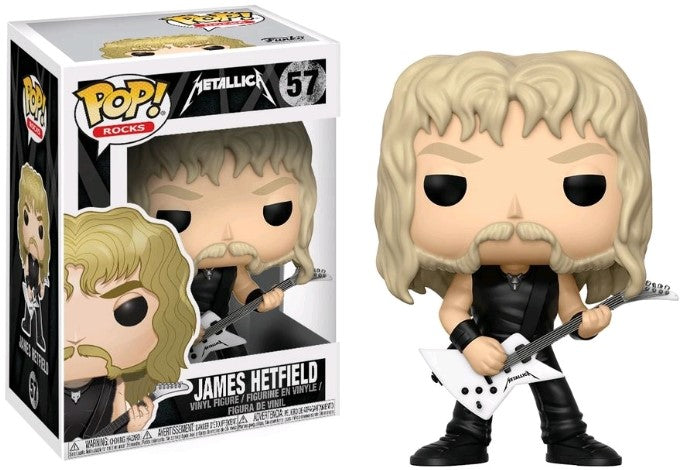 SALE Pop Vinyl - Metallica James Hetfield #57 – Planet Retro