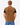 JC Collection brown leather utility vest XL back view on male model