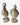 JEMA Holland No. 177 and 179 pigeon figurines condition detail