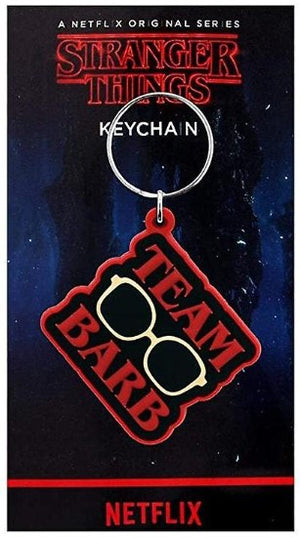 Team Barb Stranger Things Keychain