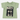 Pale green KISS baby T-shirt size 0 to 3 months with band graphic on front